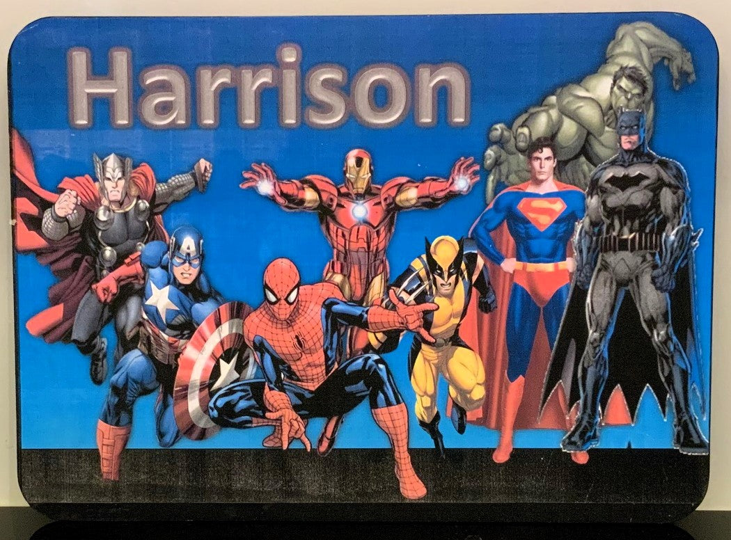 Superman Ironman Batman Spiderman