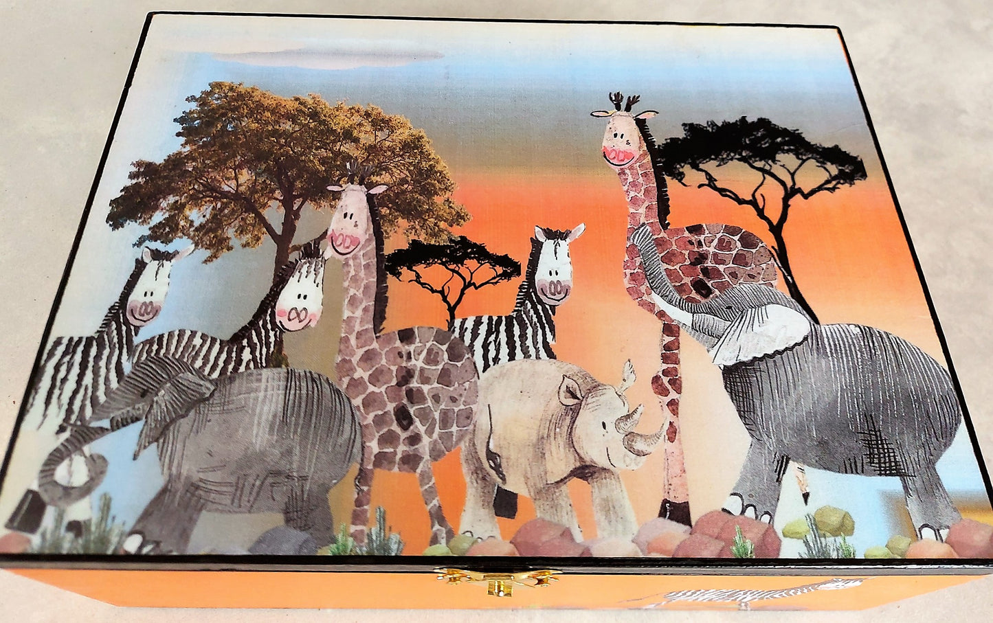 Treasure Chest "Jungle Animals"