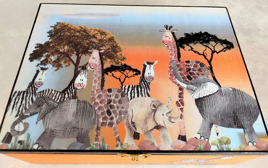 Treasure Chest "Jungle Animals"