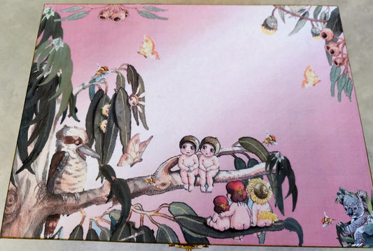 Treasure Chest "Gumnuts Pink"