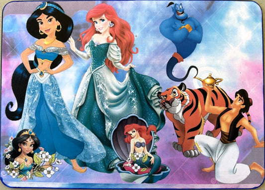 Placemat ... Ariel & Jasmine