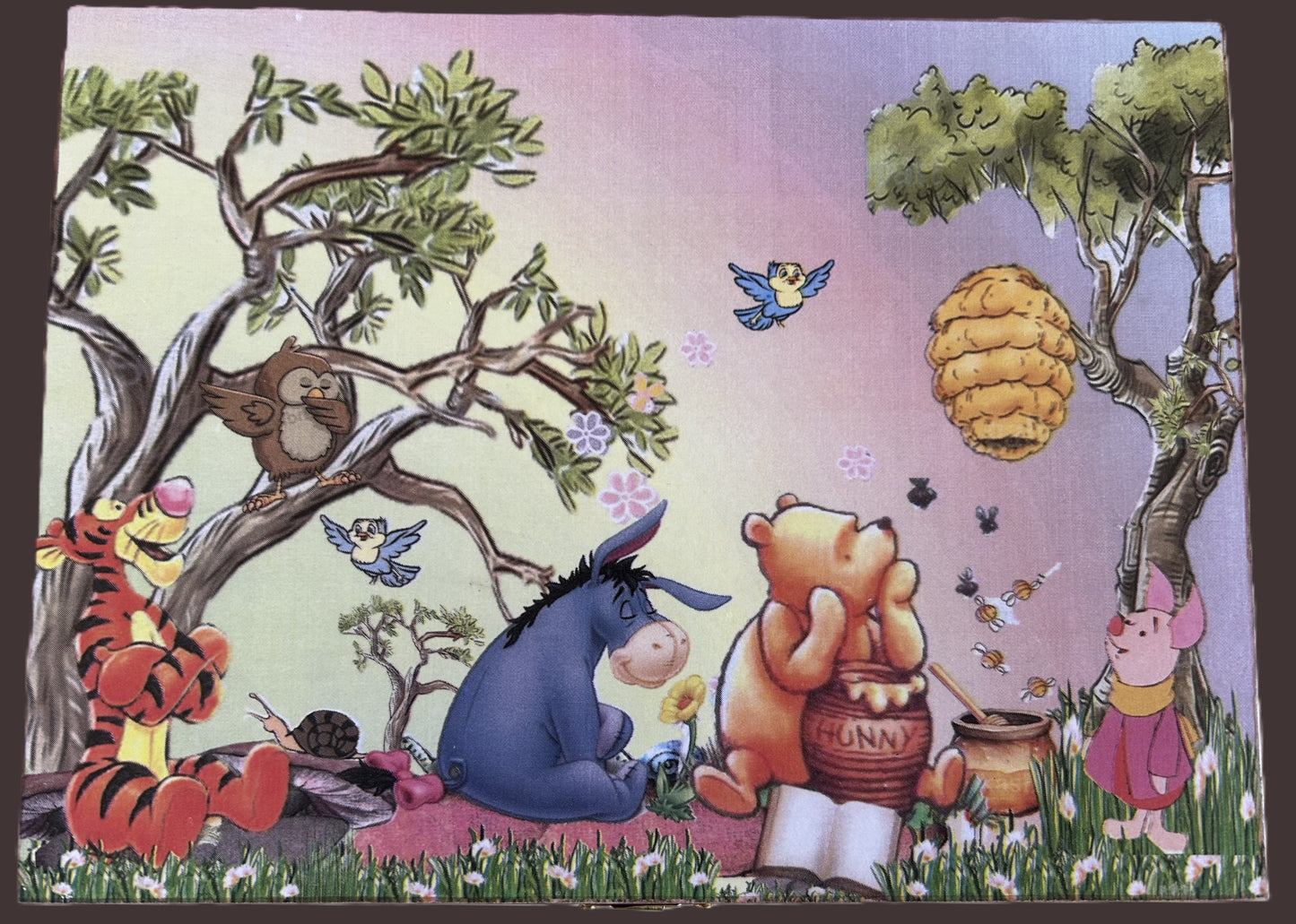 Treasure Chest ... Winnie Pooh & his honey pot