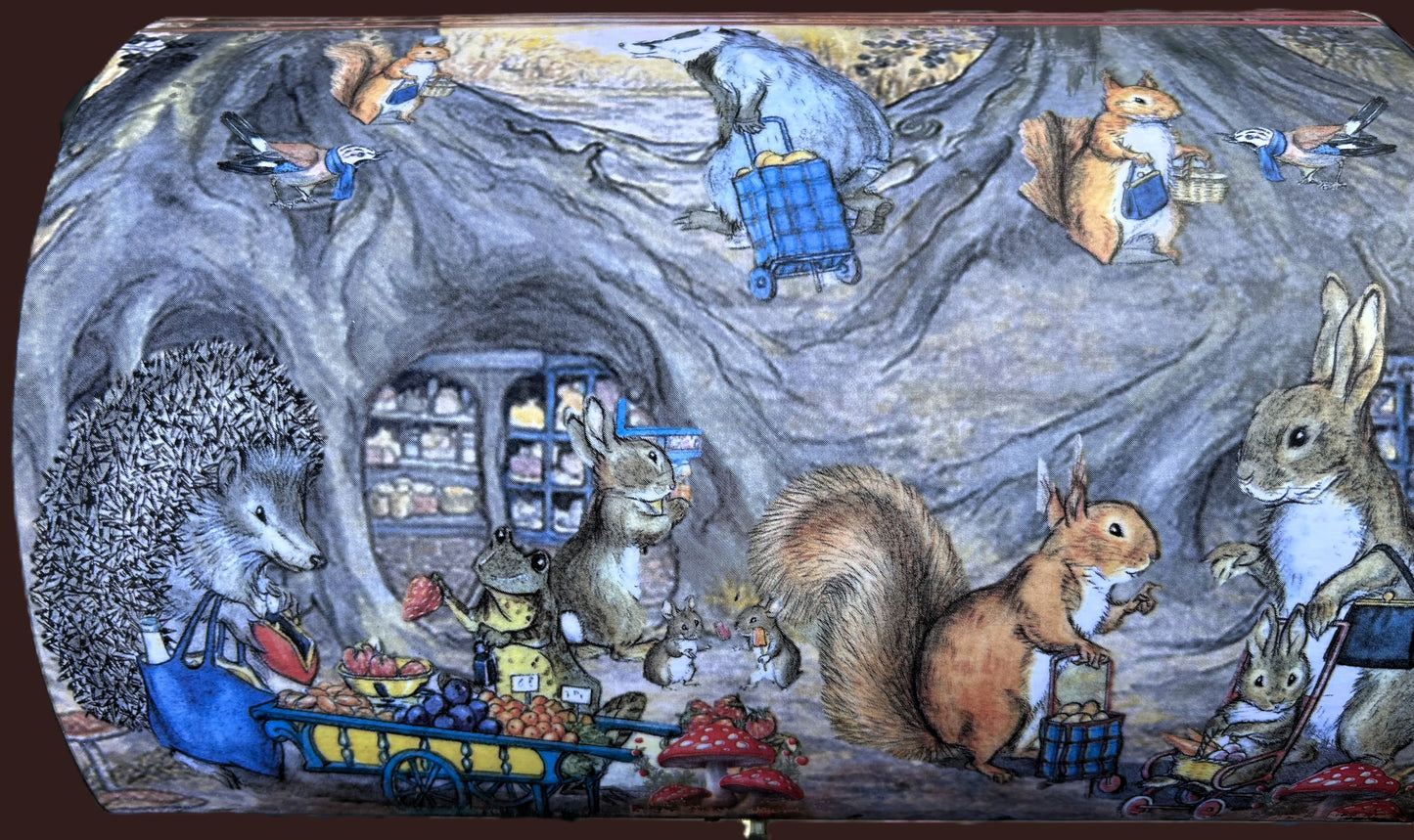 Treasure Chest ... Rabbits & Friends (Extra Large Chest)