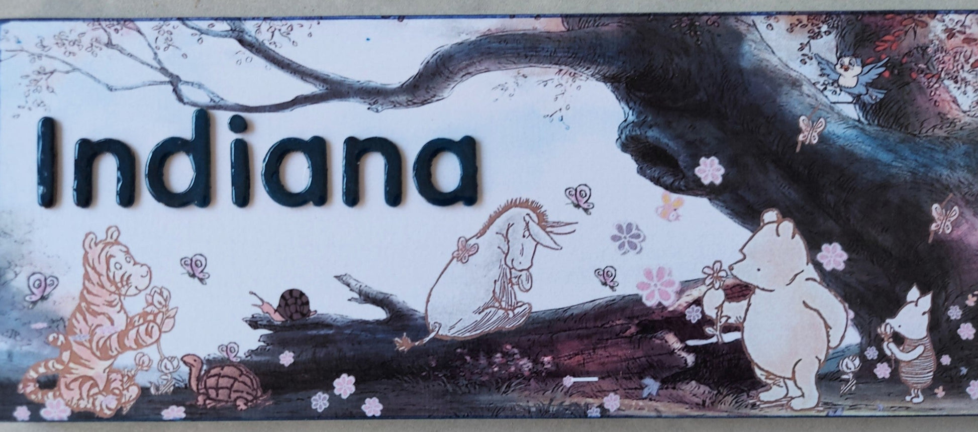 winnie pooh, eeyore, tigger, piglet, garden, flowers